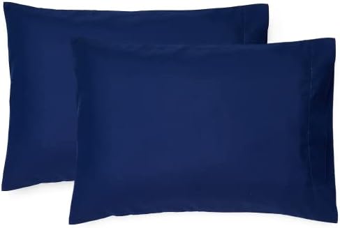 EXQ Home Toddler Pillowcases 13x18 Set of 2 Navy