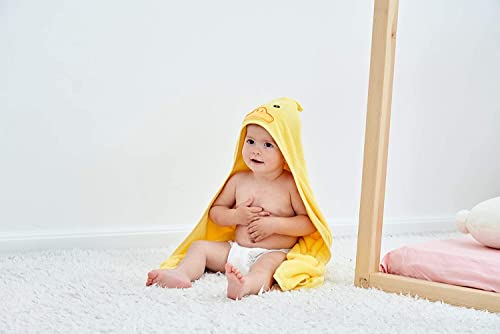 HIPHOP PANDA Hooded Towel - Bamboo Rayon 30 x 30 Inch
