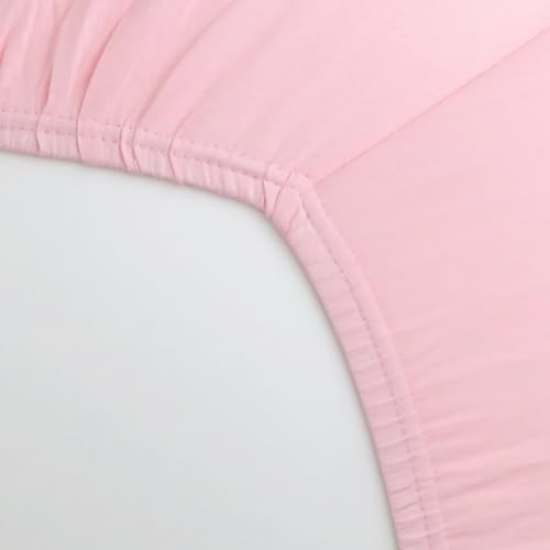 HonestBaby Organic Cotton Fitted Crib Sheet Set One Size 1