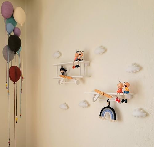 Custom Airplane Shelf for Kids Room