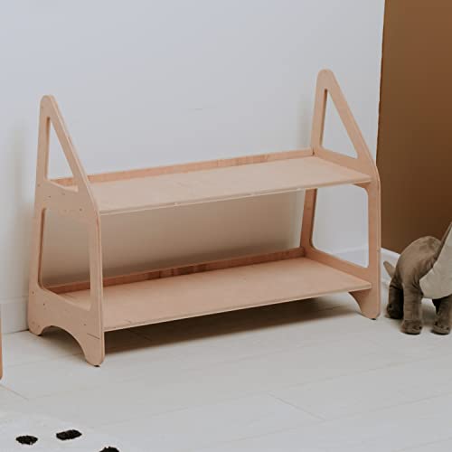 Enjoy The Wood Kids Open Shelf - Natural Large