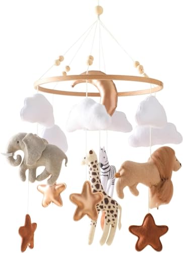 Ikubigu Baby Mobile for Crib Gender Neutral