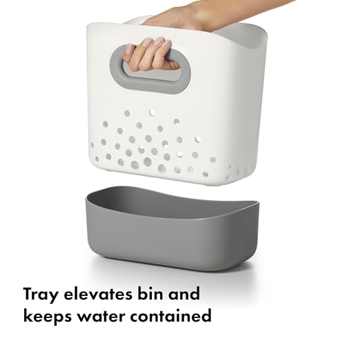 OXO Tot Stand Up Bath Toy Storage Gray