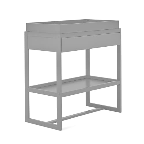 Dream On Me Arlo Changing Table in Pebble Grey