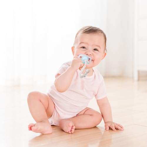 Pokipaw 6-Pack Pacifier Clip for Boys and Girls