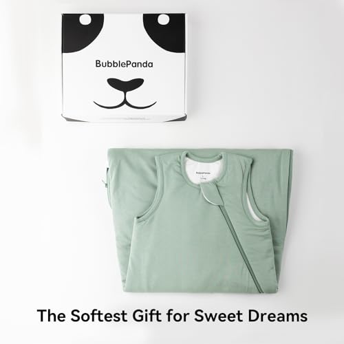 BubblePanda Bamboo Rayon Sleep Sack 0-6 Months 2-Way Zipper