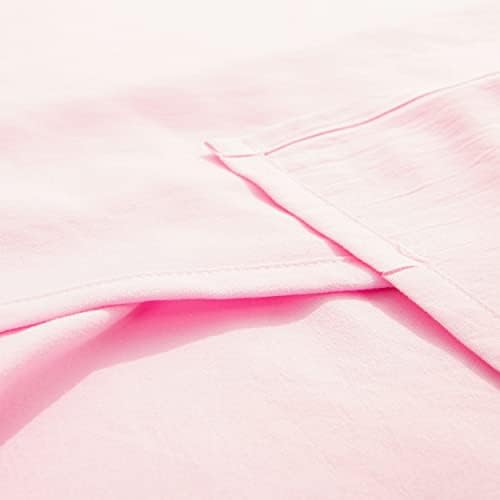 NTBAY Toddler Bedding Set - 4 Piece Pink