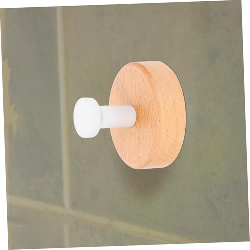 Zerodeko Rustic Wooden Door Hook for Hats and Towels