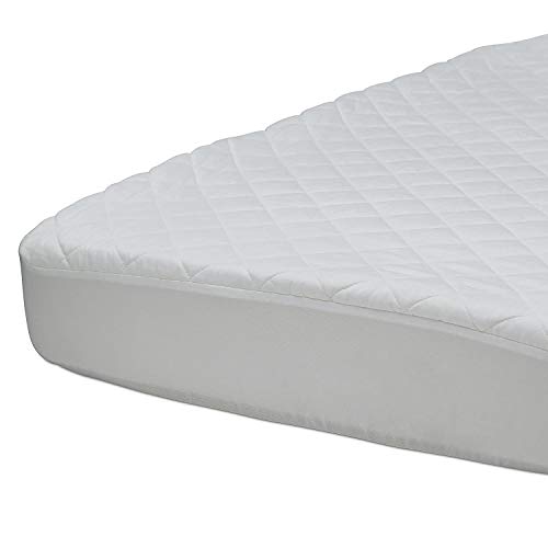 Beautyrest Kids Fitted Crib Mattress Pad - Waterproof - 52 x 28 - Machine Washable