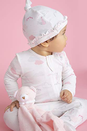 Angel Dear Pink Bear Bed Blanket 1