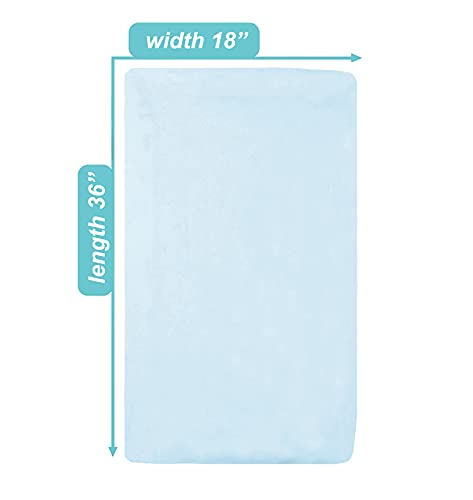 American Baby Company 2 Pack Natural Cotton Cradle Sheets 1