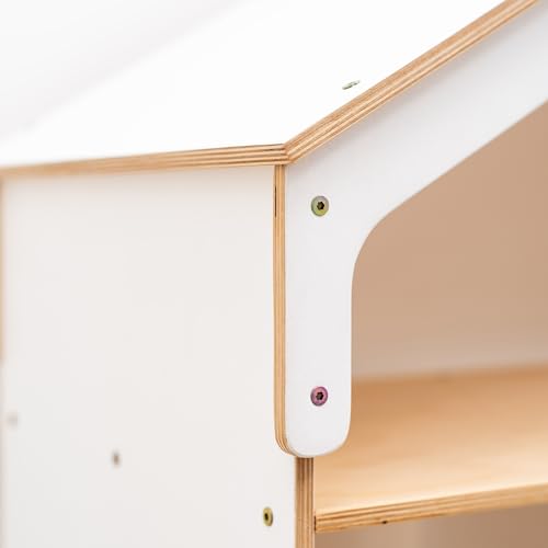 Enjoy The Wood Wooden Dollhouse Bookcase Pink