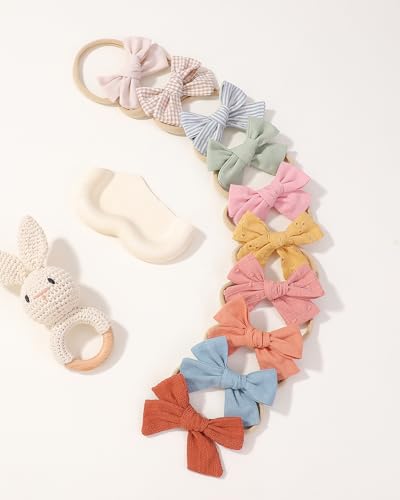 Doboi 10PCS Baby Girls Headbands Hair Bows