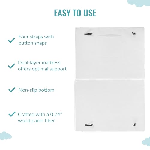 Dream On Me Mattress Pad for 38 x 26 Playard White 1