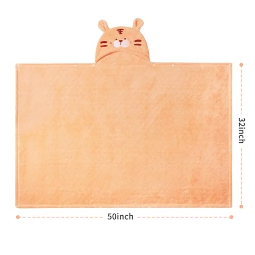 FUBANRAY Toddler Bath Towel 2-Pack with Hood