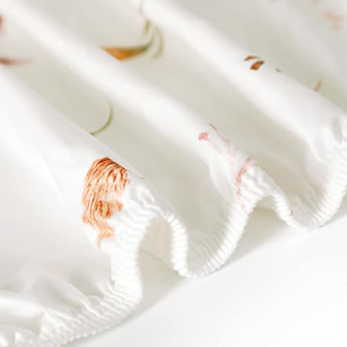 GRSSDER Stretchy Ultra Soft Jersey Knit Pack n Play Sheets Set 2 1