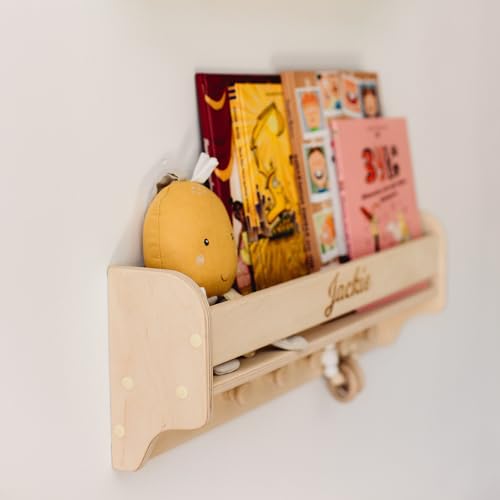 Handmade Floating Bookshelf for Kids Room