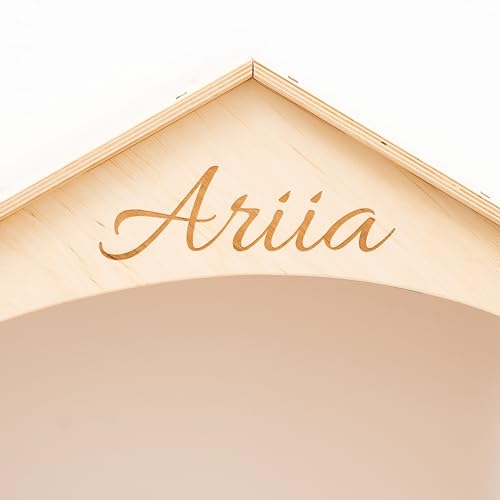 Enjoy The Wood Wooden Dollhouse Bookcase Pink