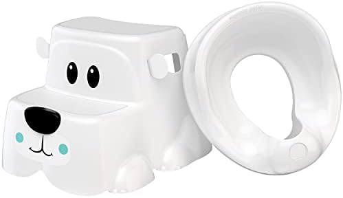 Squatty Potty Kids Step Stool Set with Training Seat