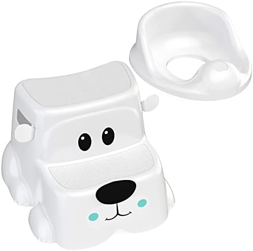 Squatty Potty Kids Step Stool Set with Training Seat
