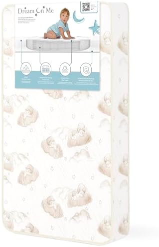 Dream On Me 3 Inch Spring Coil Crib Mattress