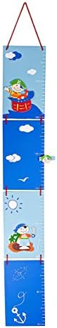 Mousehouse Gifts Blue Pirate Growth Chart for Boys 1