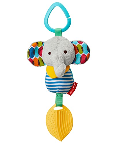 Skip Hop Bandana Buddies Baby Activity Chime Teether Stroller Toy Elephant