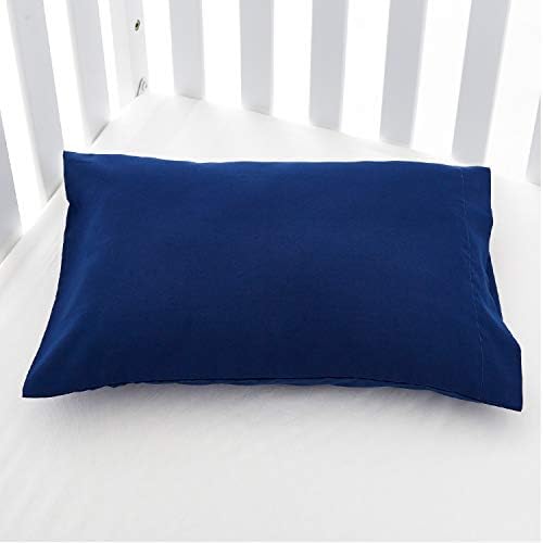 EXQ Home Toddler Pillowcases 13x18 Set of 2 Navy