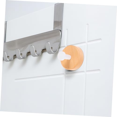 Zerodeko Rustic Wooden Door Hook for Hats and Towels