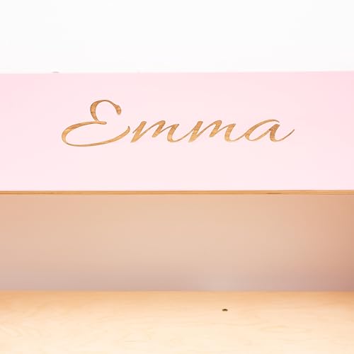 Enjoy The Wood Wooden Dollhouse Bookcase - Pink