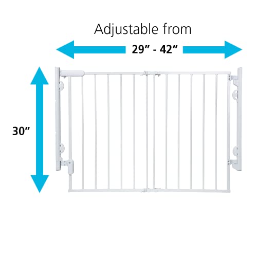 Safety 1st Baby Gate for Doorways Stairs and Hallways White