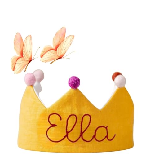 Custom Name Birthday Crown for Girls