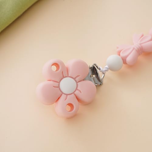 Personalized Baby Pacifier Clip with Name