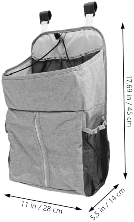 RORPOIR Diaper Storage Bag - Hanging Organizer for Crib and Stroller