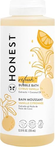 The Honest Company Foaming Bubble Bath - Citrus Vanilla Refresh 12 fl oz 1
