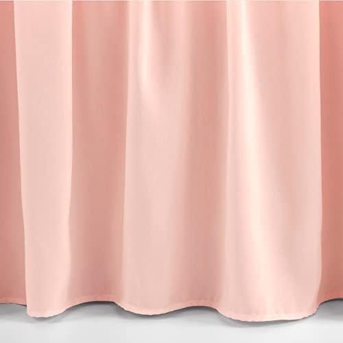Lush Decor Ruffle Crib Skirt Pink 16 Drop 1