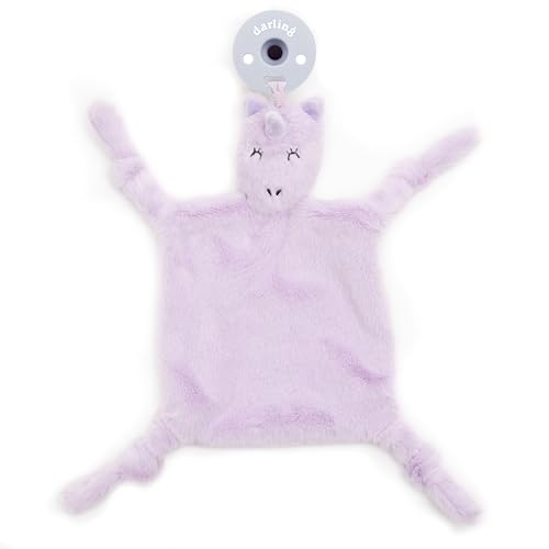 Bella Tunno Bubbi Buddy Soft Unicorn Pacifier Holder