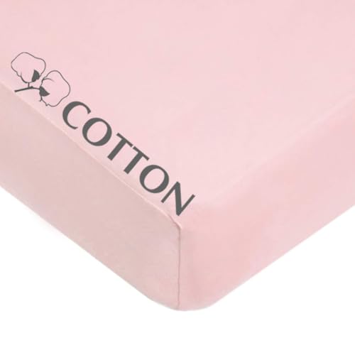 American Baby Company 100 Cotton Fitted Crib Sheet 52 x 28