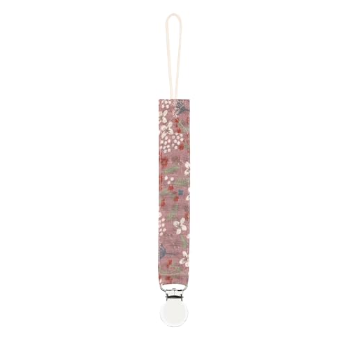 Angelhouse Baby Pacifier Holder Unisex Braided Clip Pink