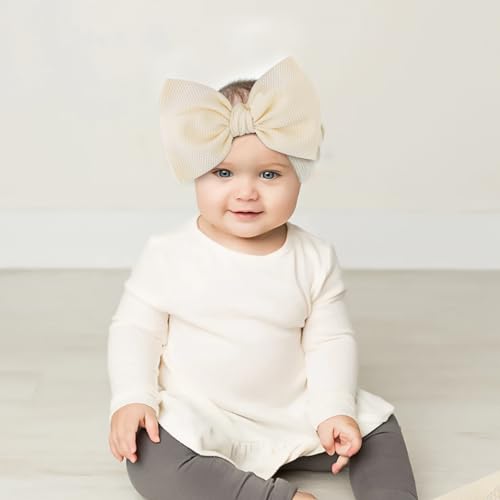 YanJie Soft Stretchy Baby Girl Headbands 3PCS