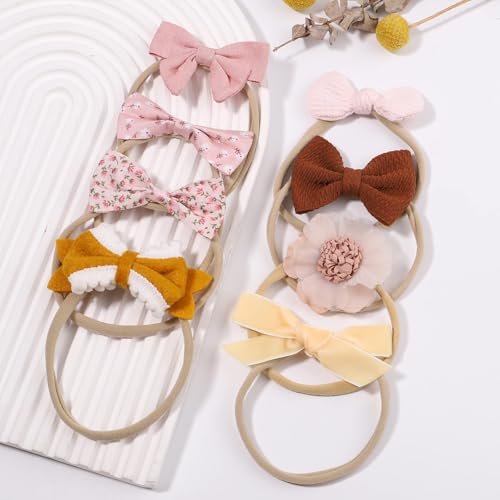 doboi 24PCS Baby Girl Headbands with Bows