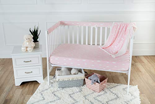 American Baby Company Heavenly Soft Chenille Sherpa Receiving Blanket
