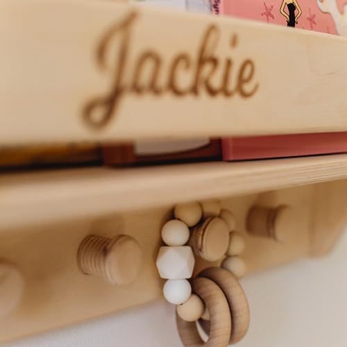 Handmade Floating Bookshelf for Kids Room