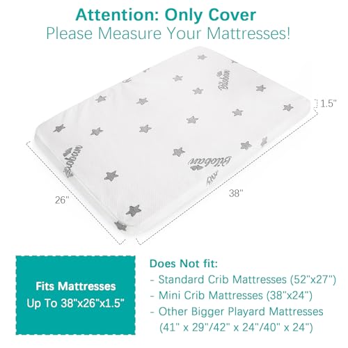Biloban Playard Mattress Protector Zipper Cover