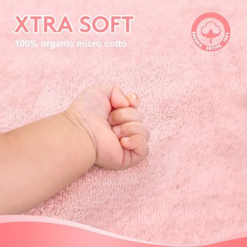 TBEZY Baby Hooded Towel with Bunny Design 1