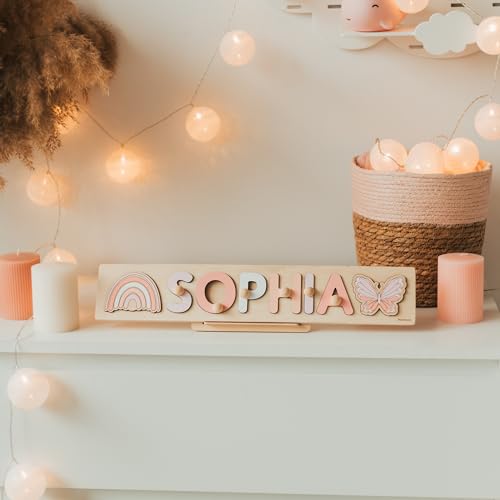 Personalized Wooden Name Puzzle for Baby
