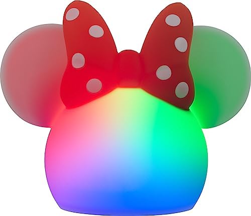 Disney Minnie Mouse Squishy Color Changing Night Light