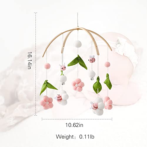 OESSUF Boho Baby Mobile Crib Decor for Infant Bedroom