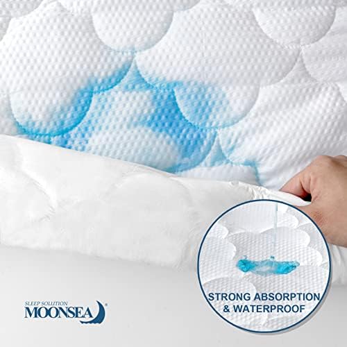 Toddler Travel Mattress Pad Sheet Protector Waterproof