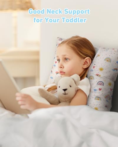 Babebay Toddler Pillow 13x18 with Cotton Cover